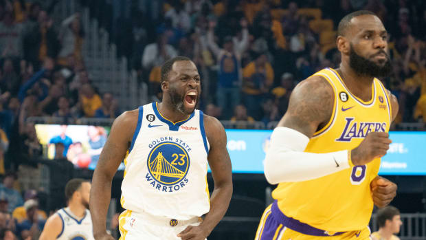 draymond green lebron james warriors